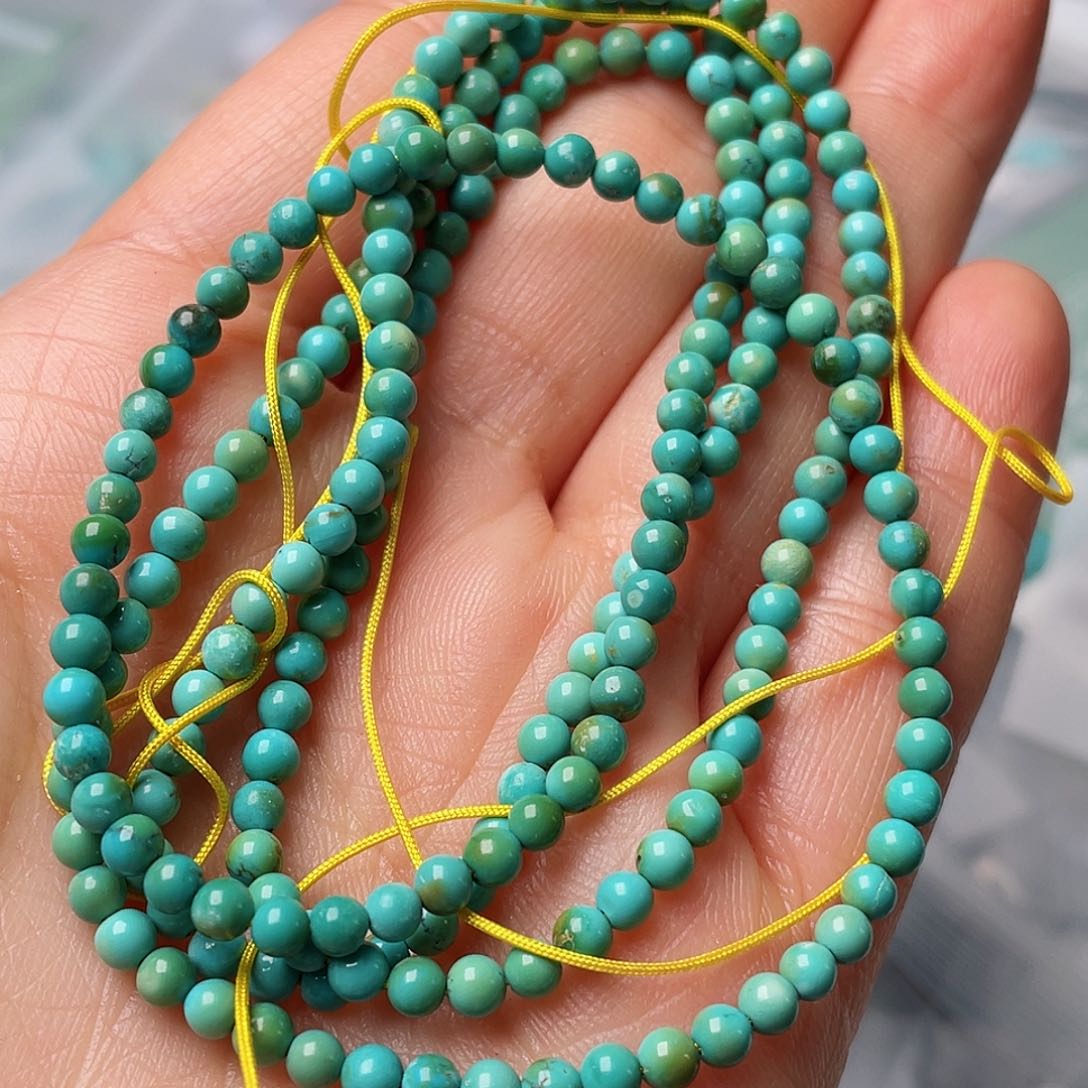 绿松石珠宝半成品未镶嵌