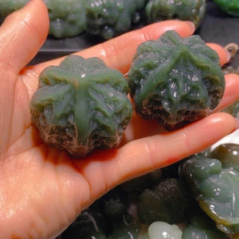 未镶嵌和田玉（糖玉）珠宝奇石