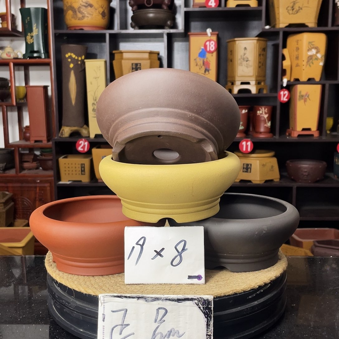 紫砂D-婉秋紫砂花盆