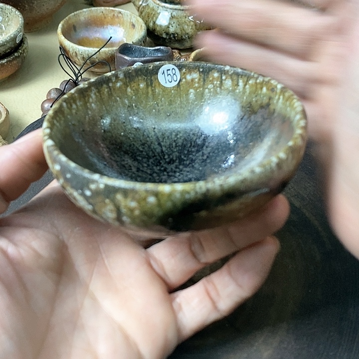 手工粗陶、柴烧茶器