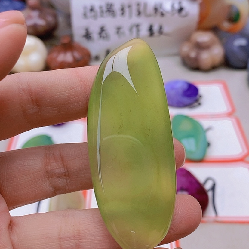 【闪购商品】未镶嵌玛瑙/玉髓珠宝半成品悠**b