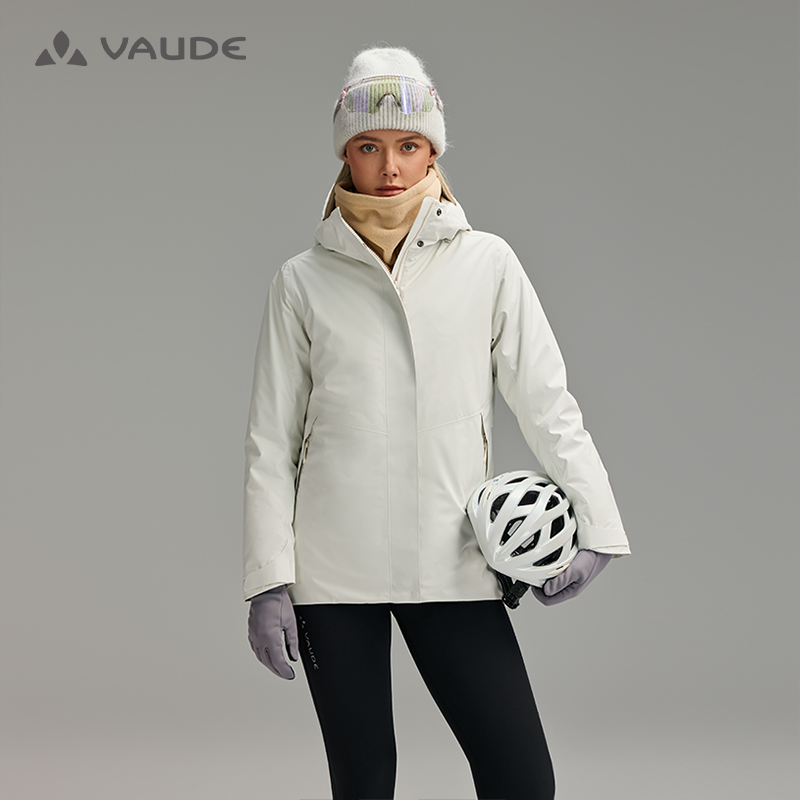 VAUDE巍德BLANC勃朗金标P棉80g棉服软壳保暖女款冲锋衣VG2440210