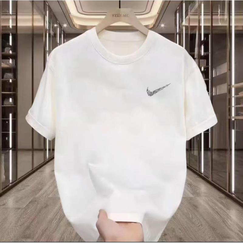 2025夏季新门店发货男女同款夏季短袖T恤男纯棉圆领-A24