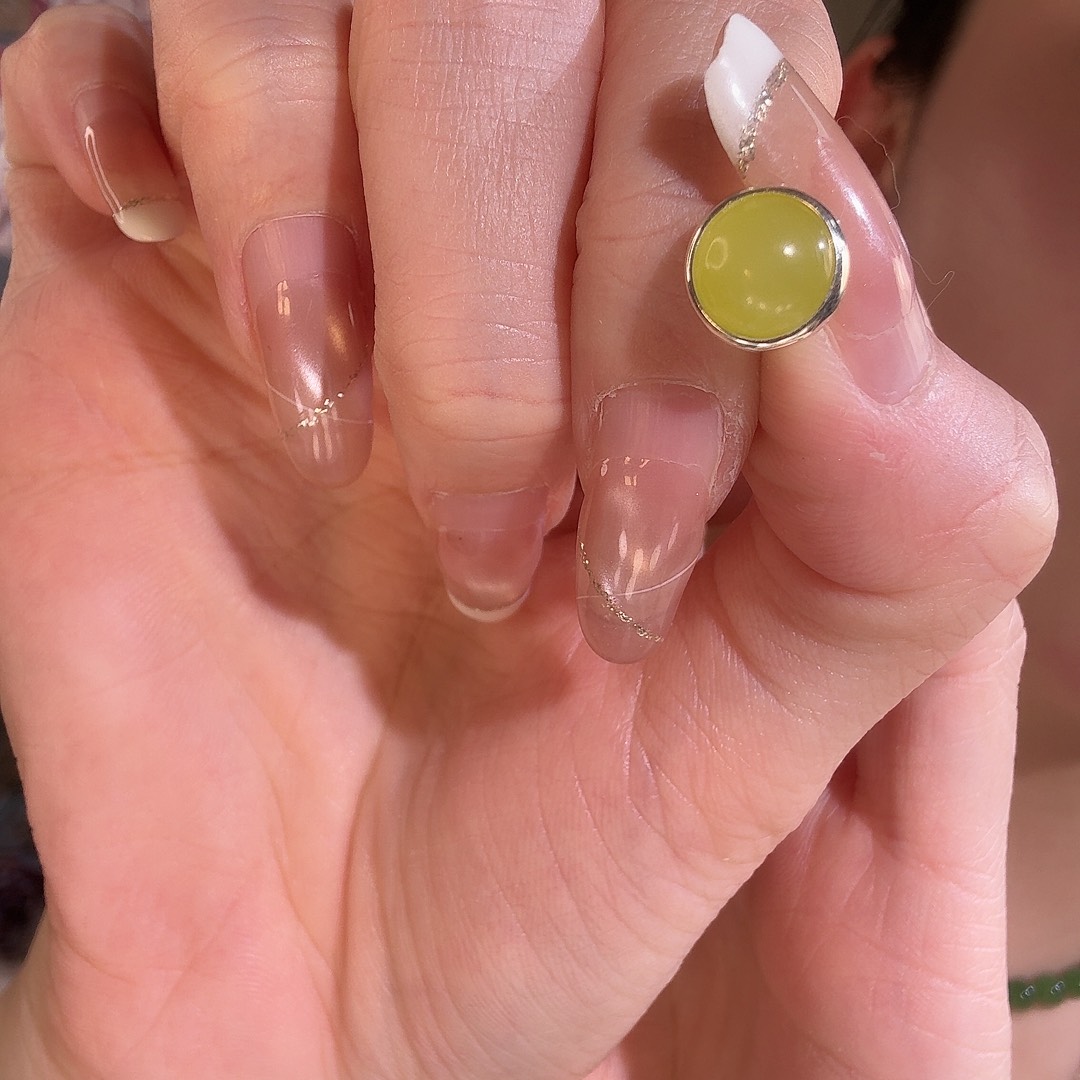 和田玉银S925镶嵌耳饰