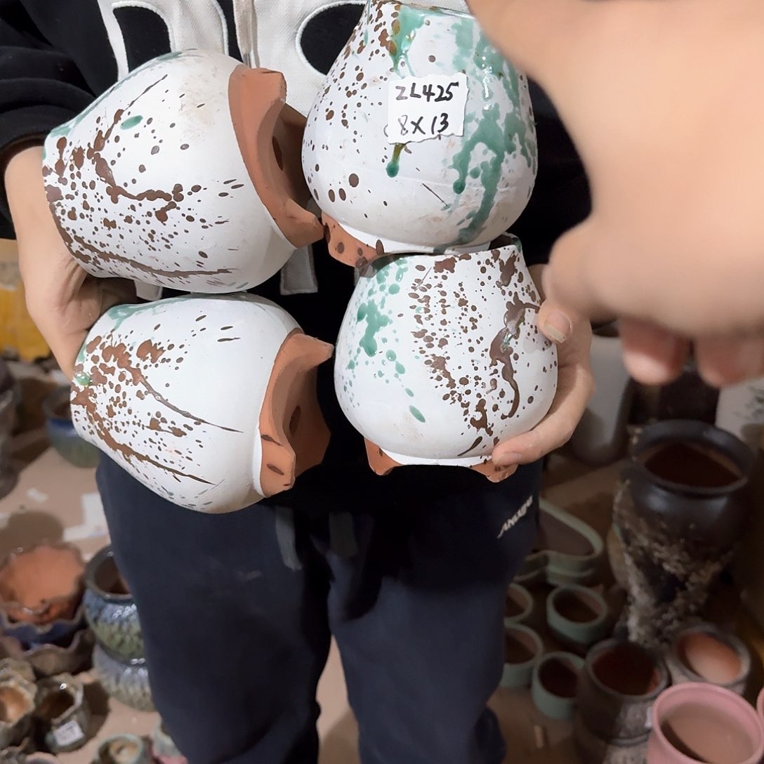 红陶紫砂花盆 厂家直销