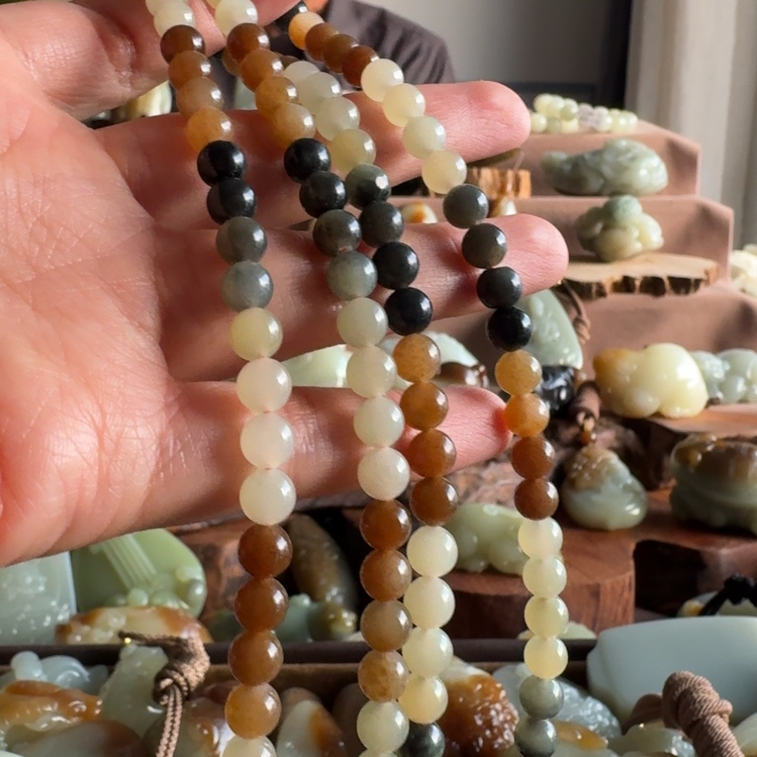 和田玉（糖玉）未镶嵌手链