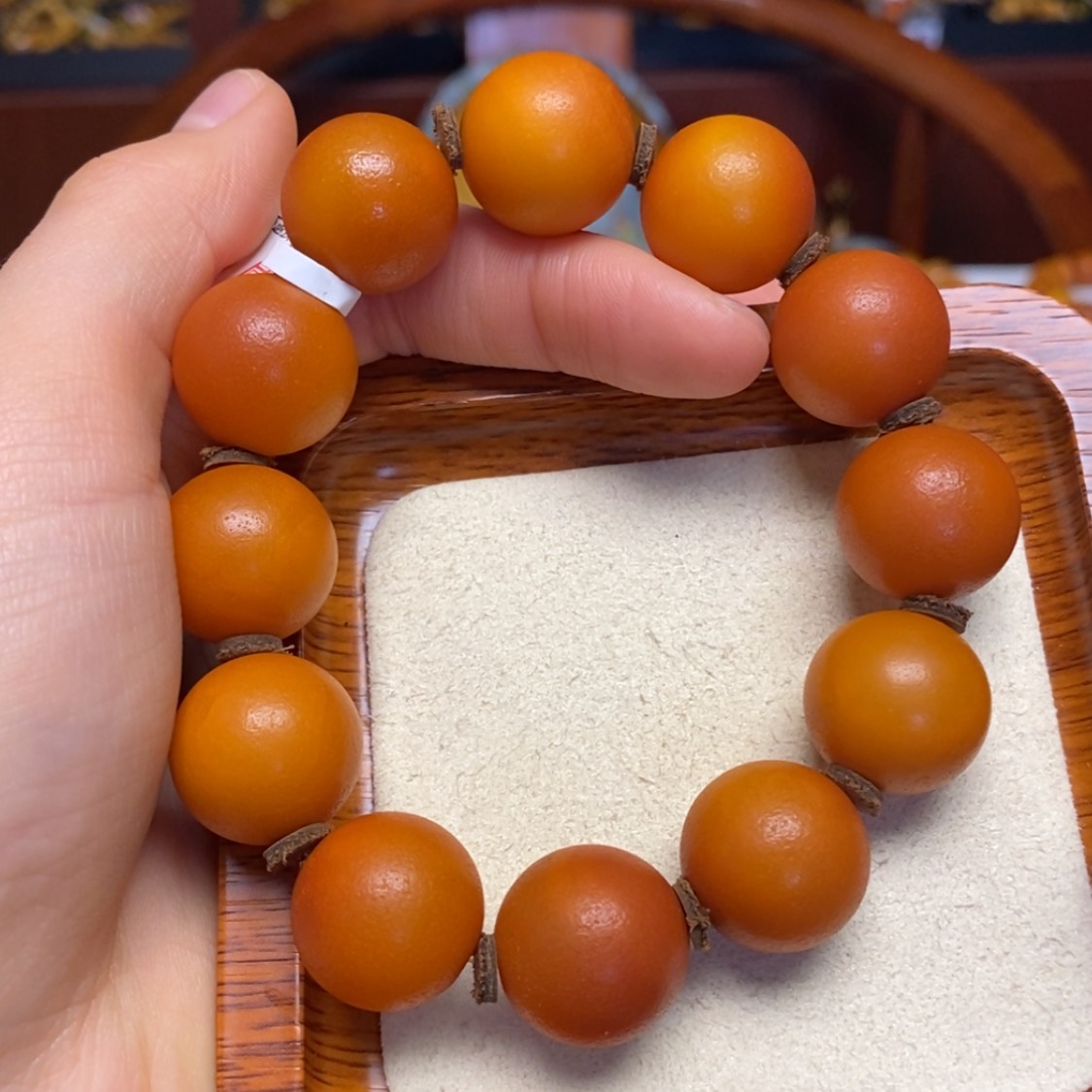 【闪购商品】蜜蜡手链未镶嵌手串