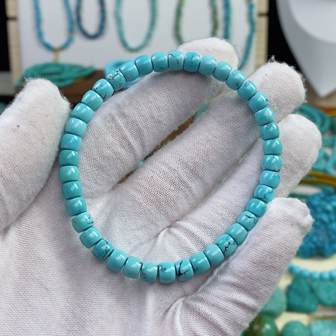 未镶嵌绿松石手串