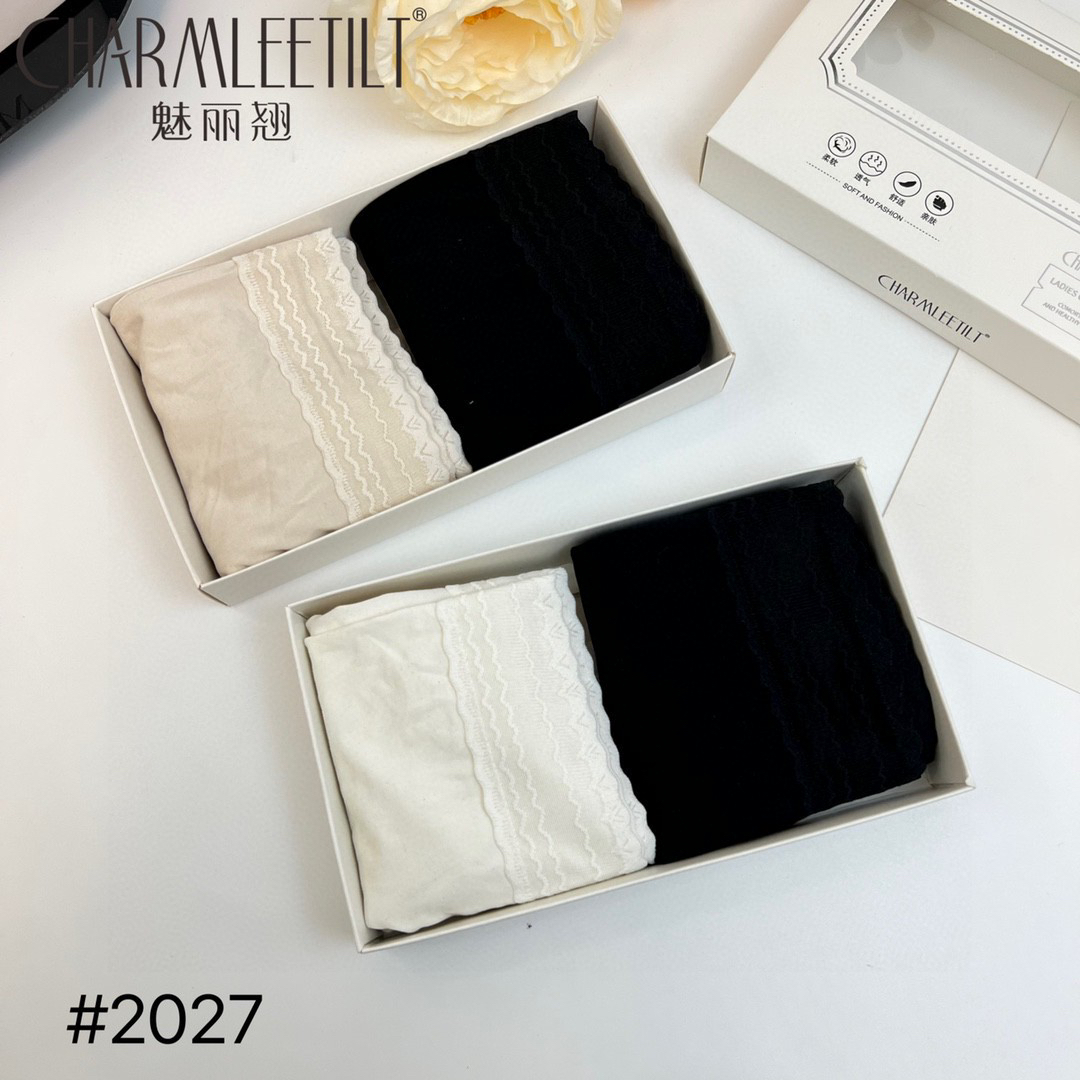 魅丽翘2027两条莫代尔夏季薄款防走光安全裤不卷边蕾丝花边打底裤