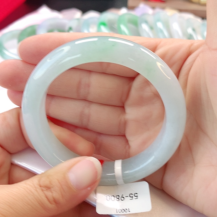 未镶嵌手镯翡翠55正