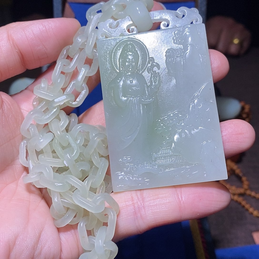 和田玉挂件未镶嵌