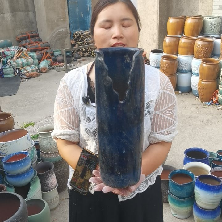 口14高42瑕疵一个盆子