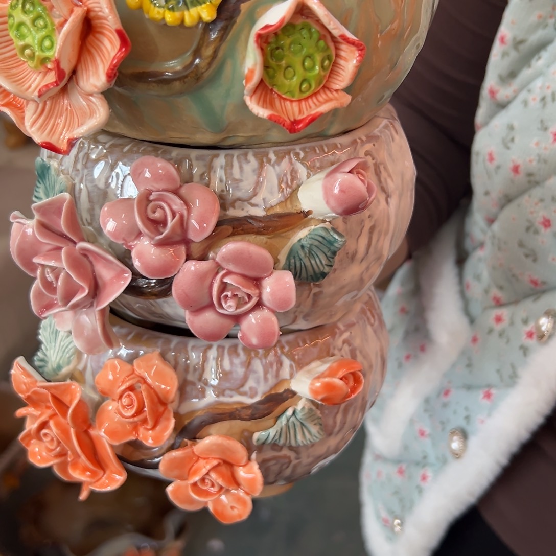 满20米秒退拉黑花盆