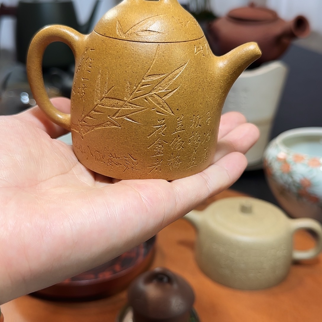 显***沣紫砂茶盘秦权壶壶壶