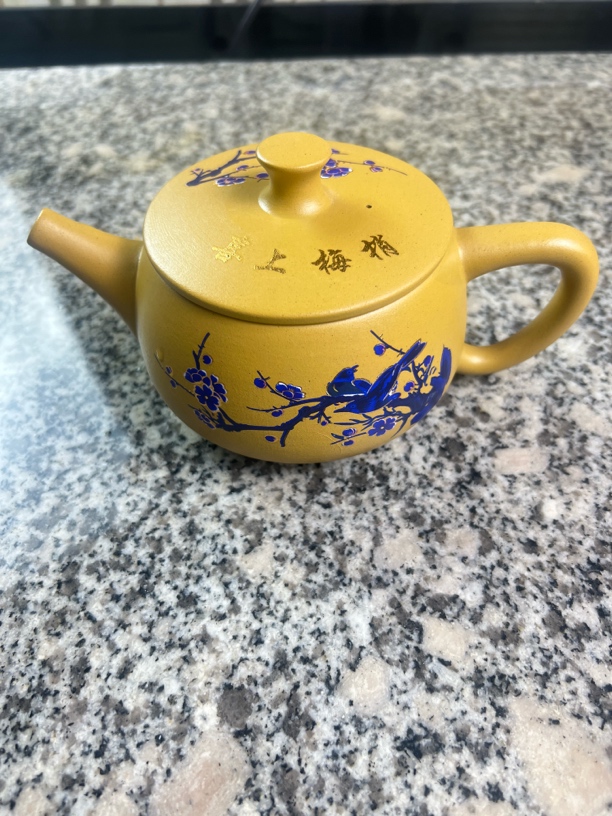 【闪购商品】黄段泥喜上眉梢汉瓦壶5