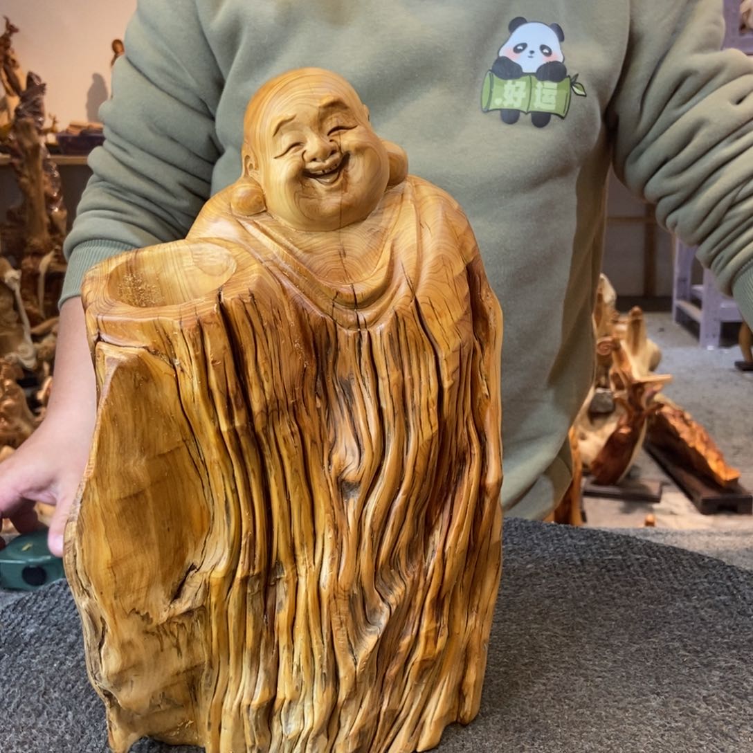 柏木（崖柏）太行崖柏根雕摆件