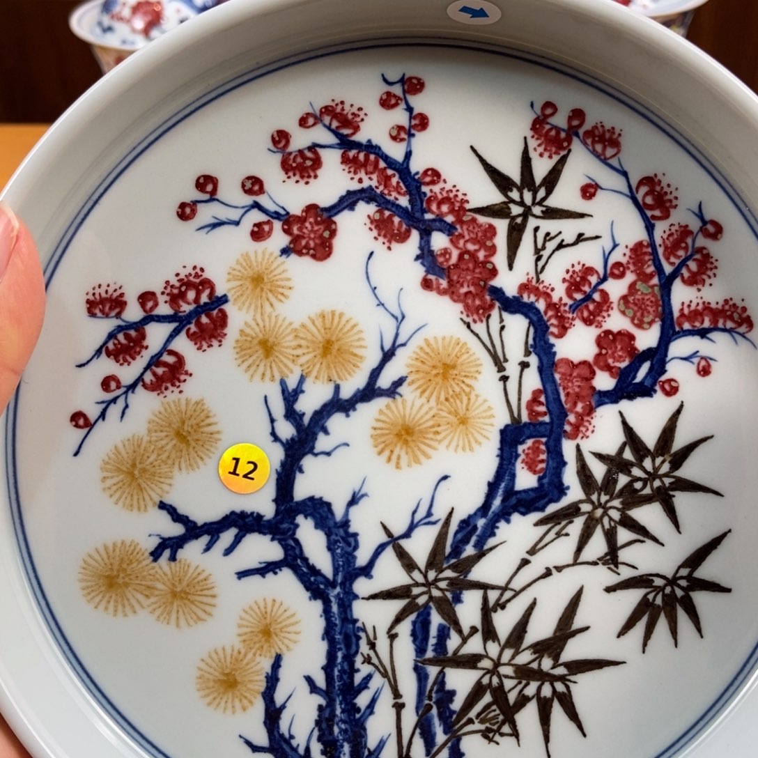 手绘现代茶具非古董