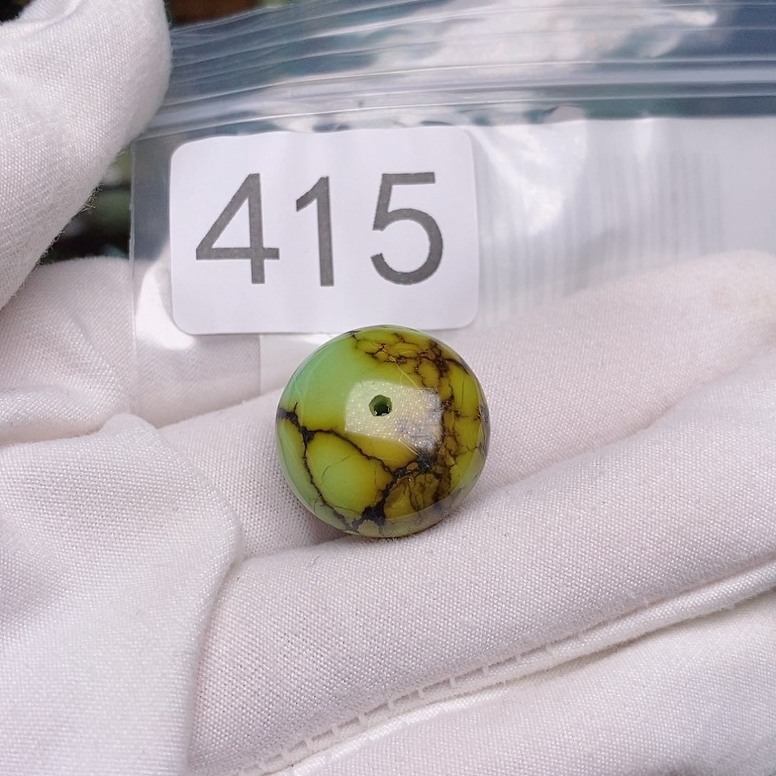 未镶嵌绿松石珠宝半成品