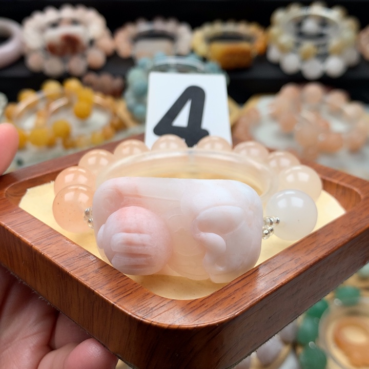 石英质玉手链未镶嵌