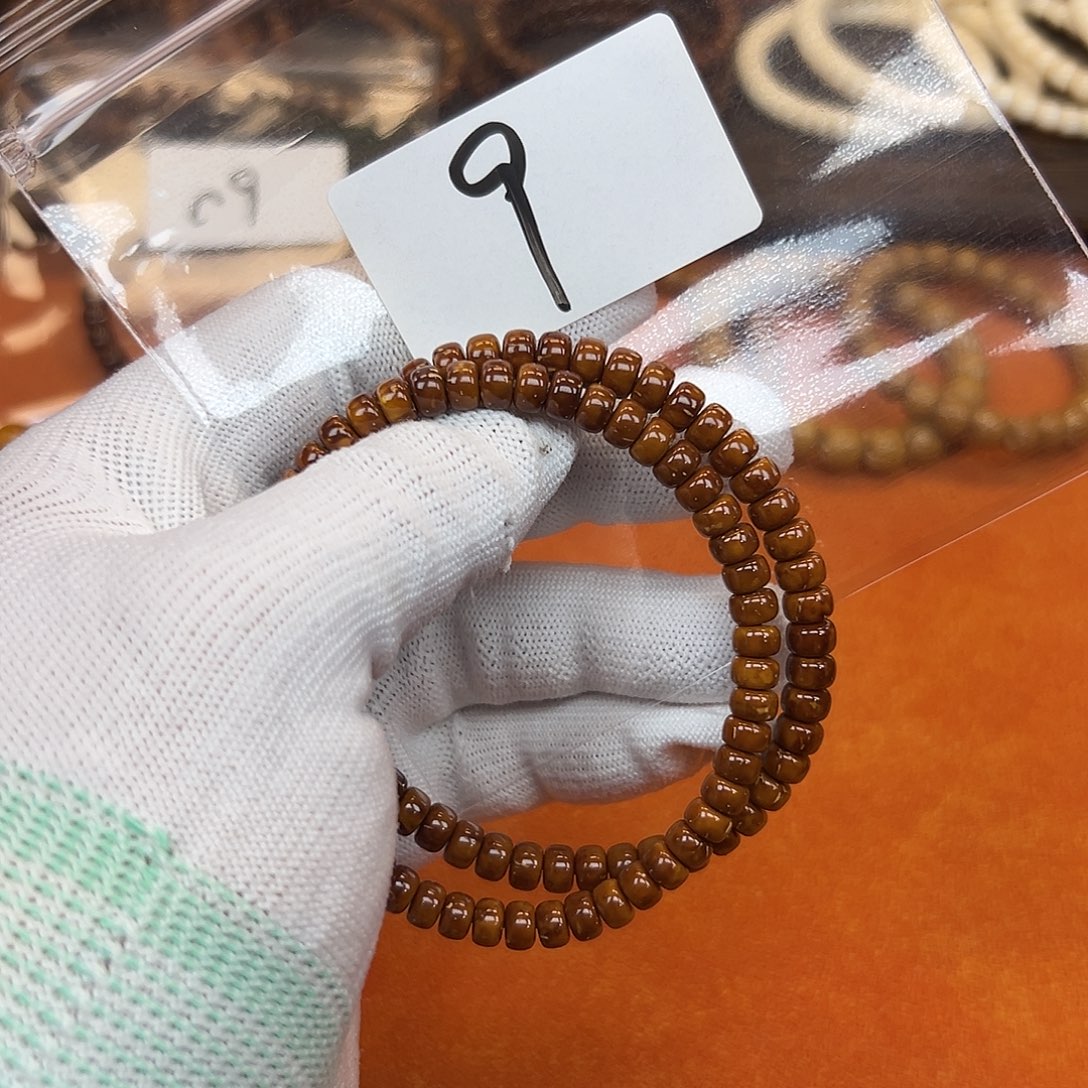 紫金鼠手串64实心紫金鼠