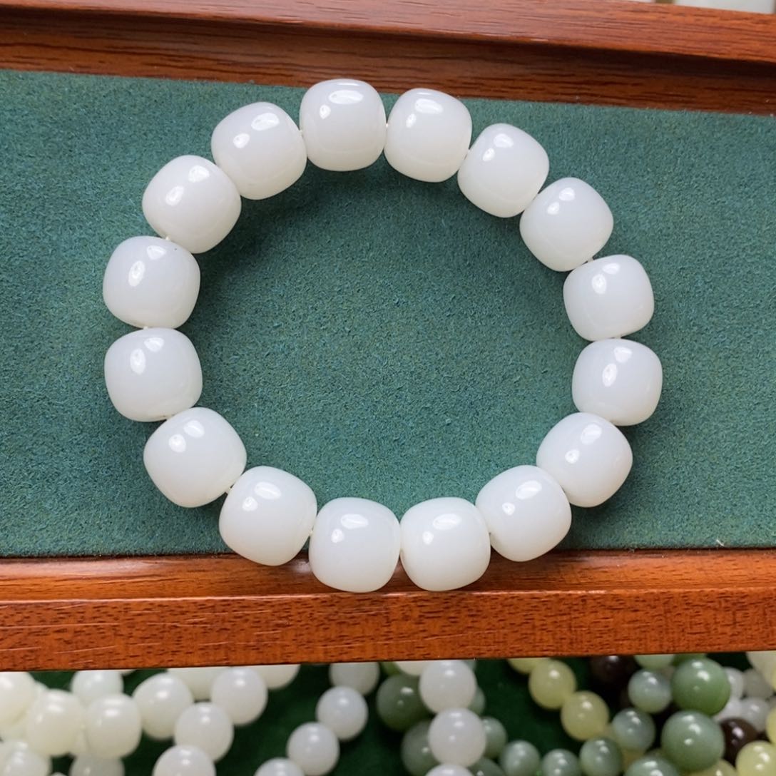 和田玉手串未镶嵌-****-