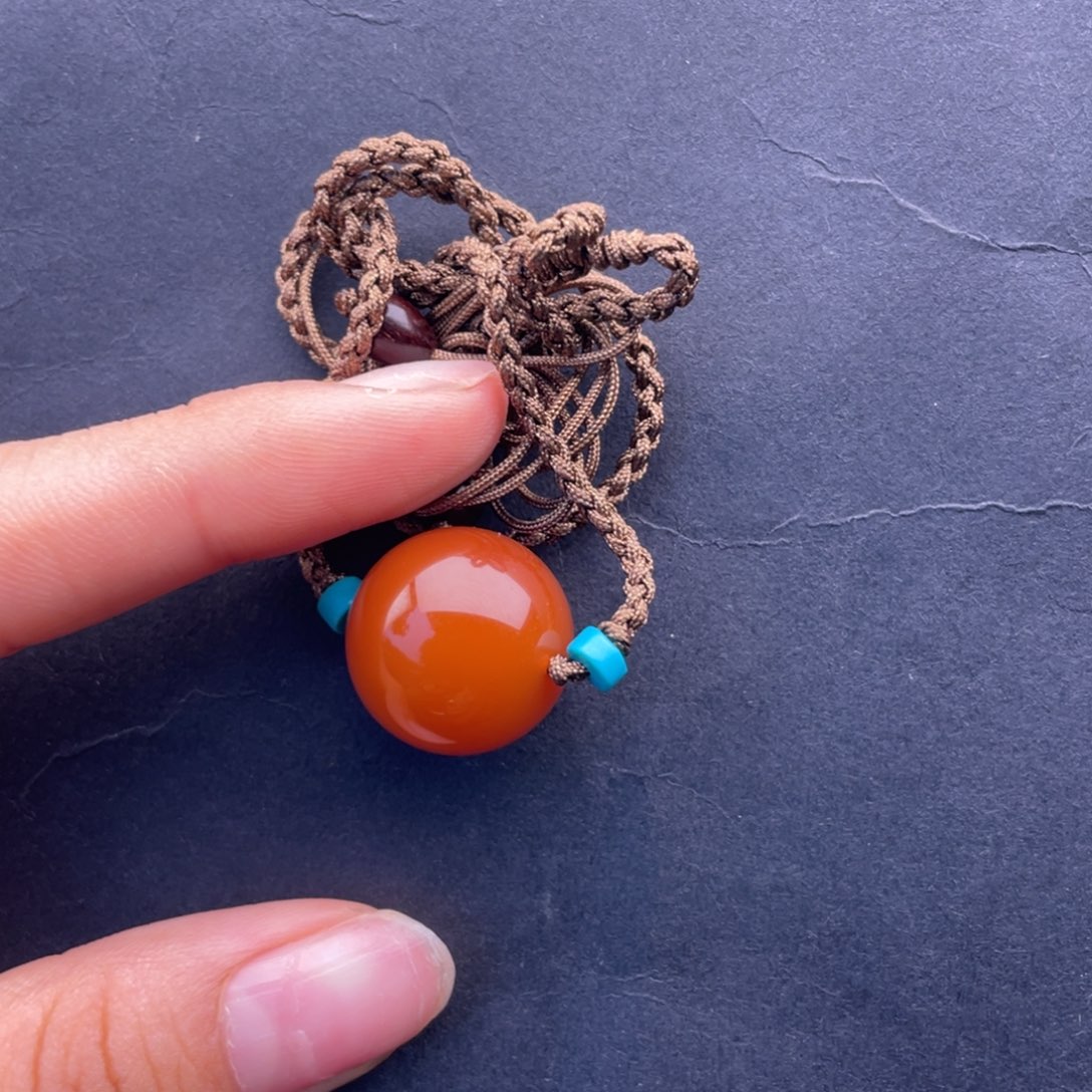 石英质玉黄蜡石珠子未镶嵌六*