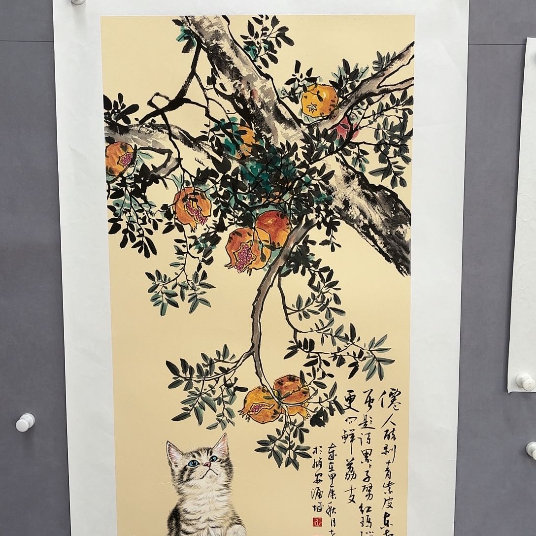 国画亲笔手绘原创