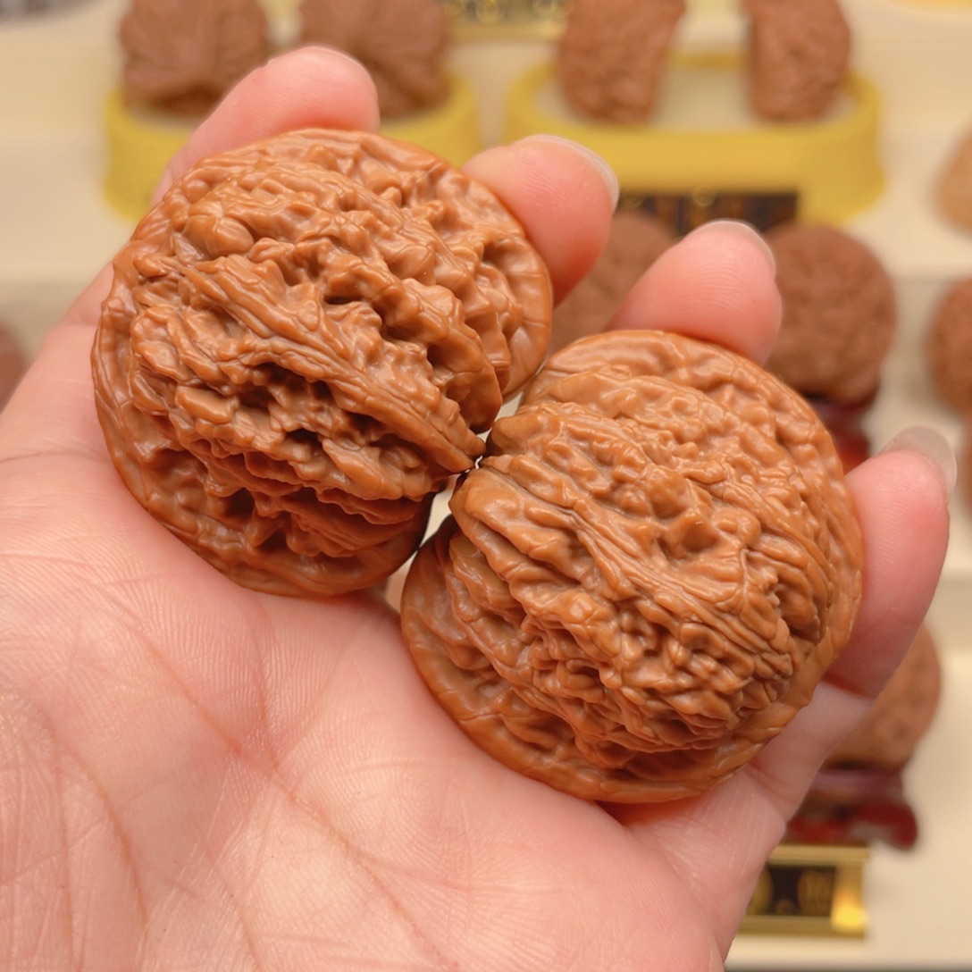 把件文玩核桃四座楼42