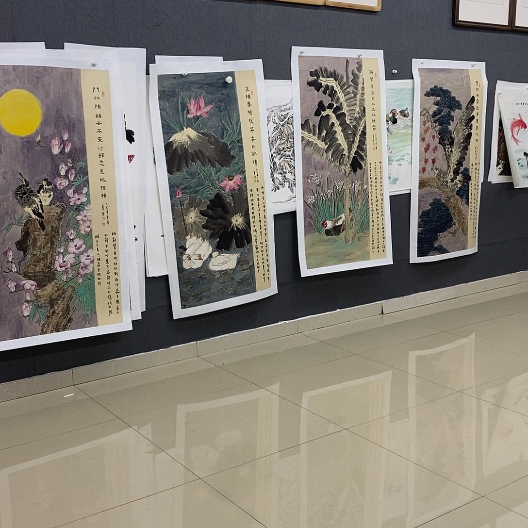 星***6国画手写手绘作品98四张