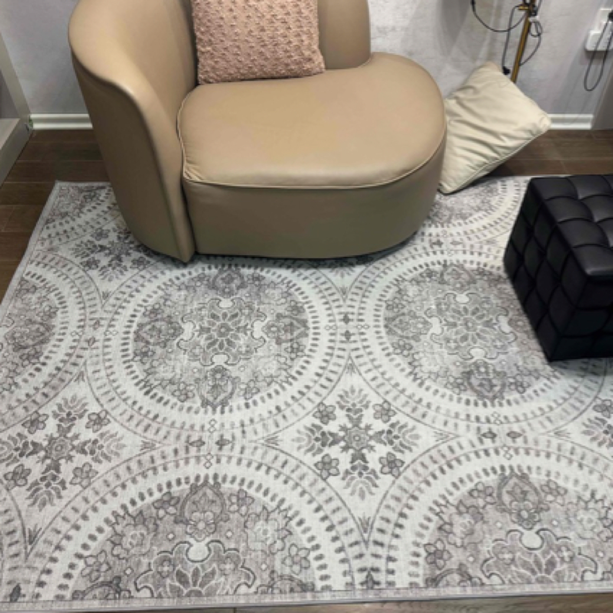 新款美式户外编织152*213客厅茶几书房地毯瑕疵