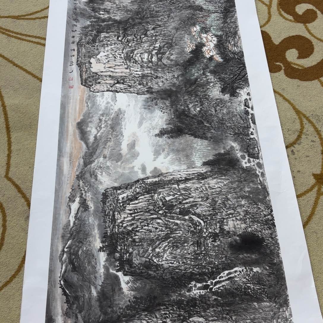 国画在****娃小六尺刘波童