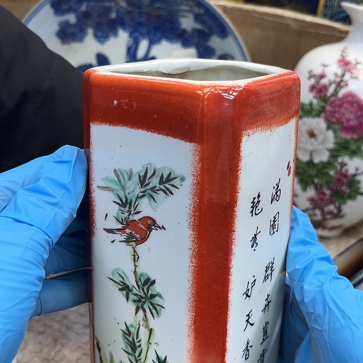 瓷片瓷器摆件 瓷器摆件