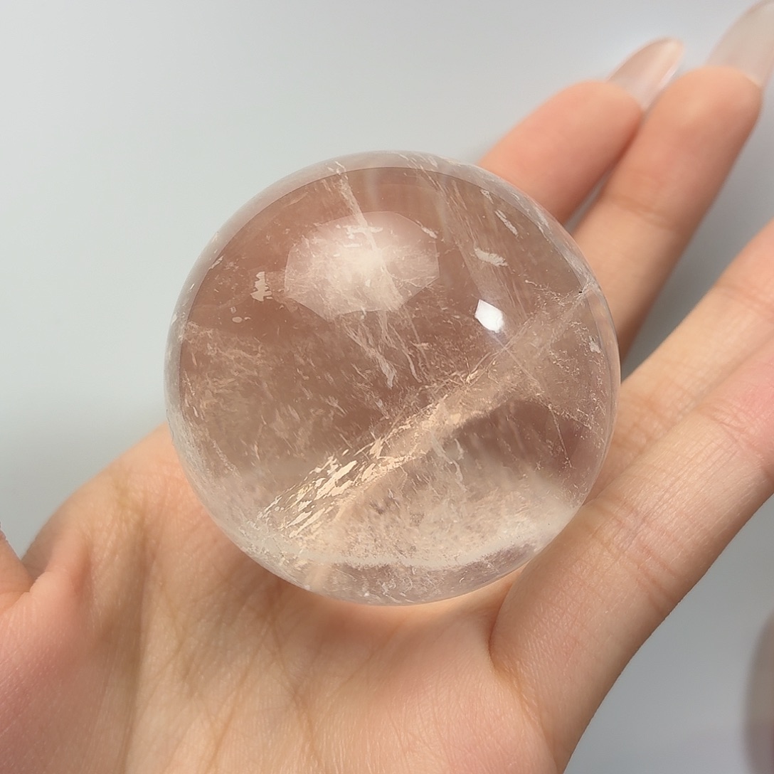 珠宝半成品未镶嵌水晶49.2mm