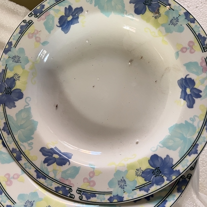 陶其它陶瓷8寸深盘两个