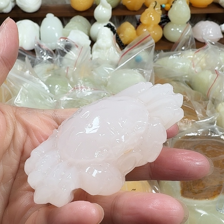 榴***°砖雕石头手把件不退不换