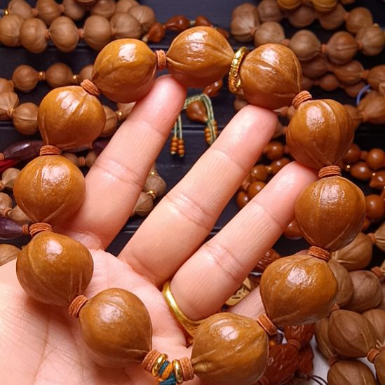 橄榄核手串/手链橄榄核手串铁核蒜头老料2.1*2.5