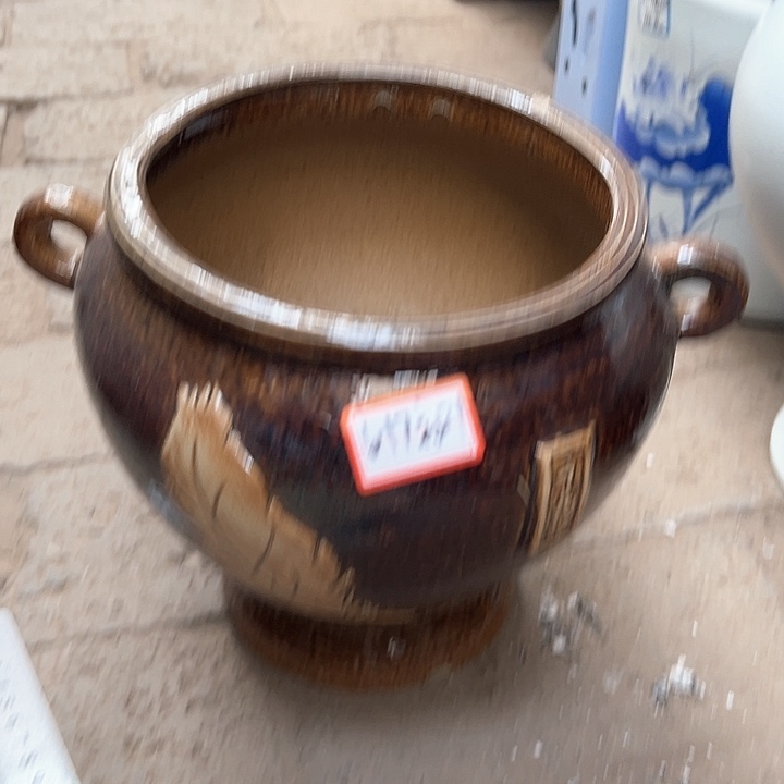 陶瓷景德镇精品花盆栽适合盆