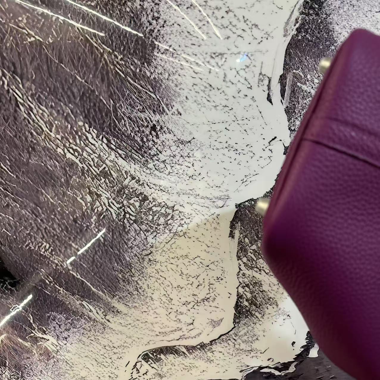 「氧气白桃」糖果色18cm手拎包