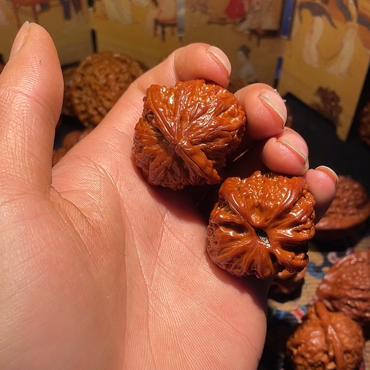 海***）手串/手链核桃文玩核桃 白狮子 111