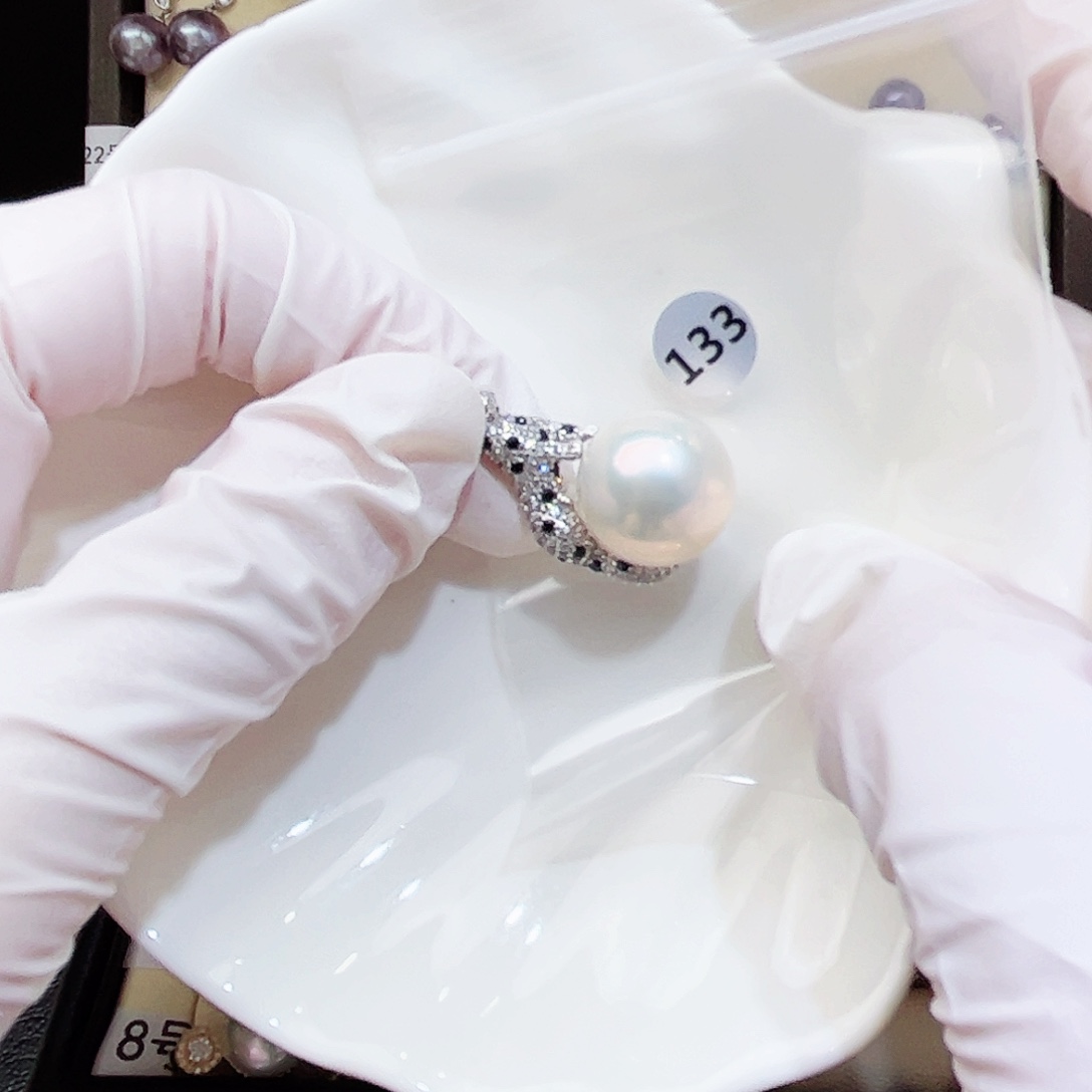 未镶嵌胸针海水珍珠