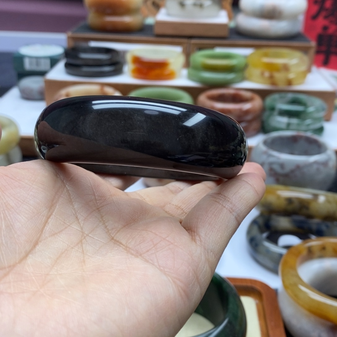 石英质玉手镯合金秀*