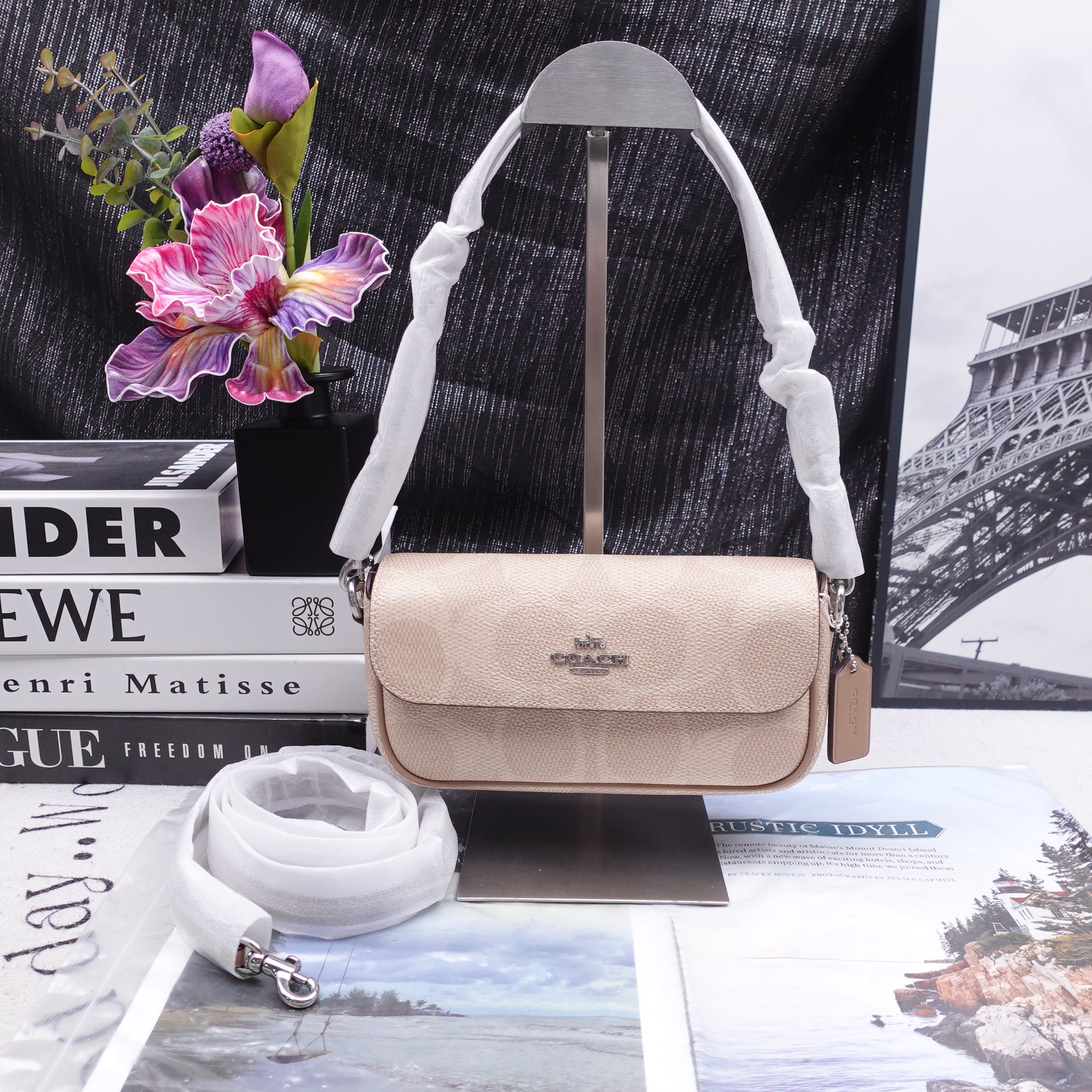 95新 COACH/蔻驰 单肩包/T10333344