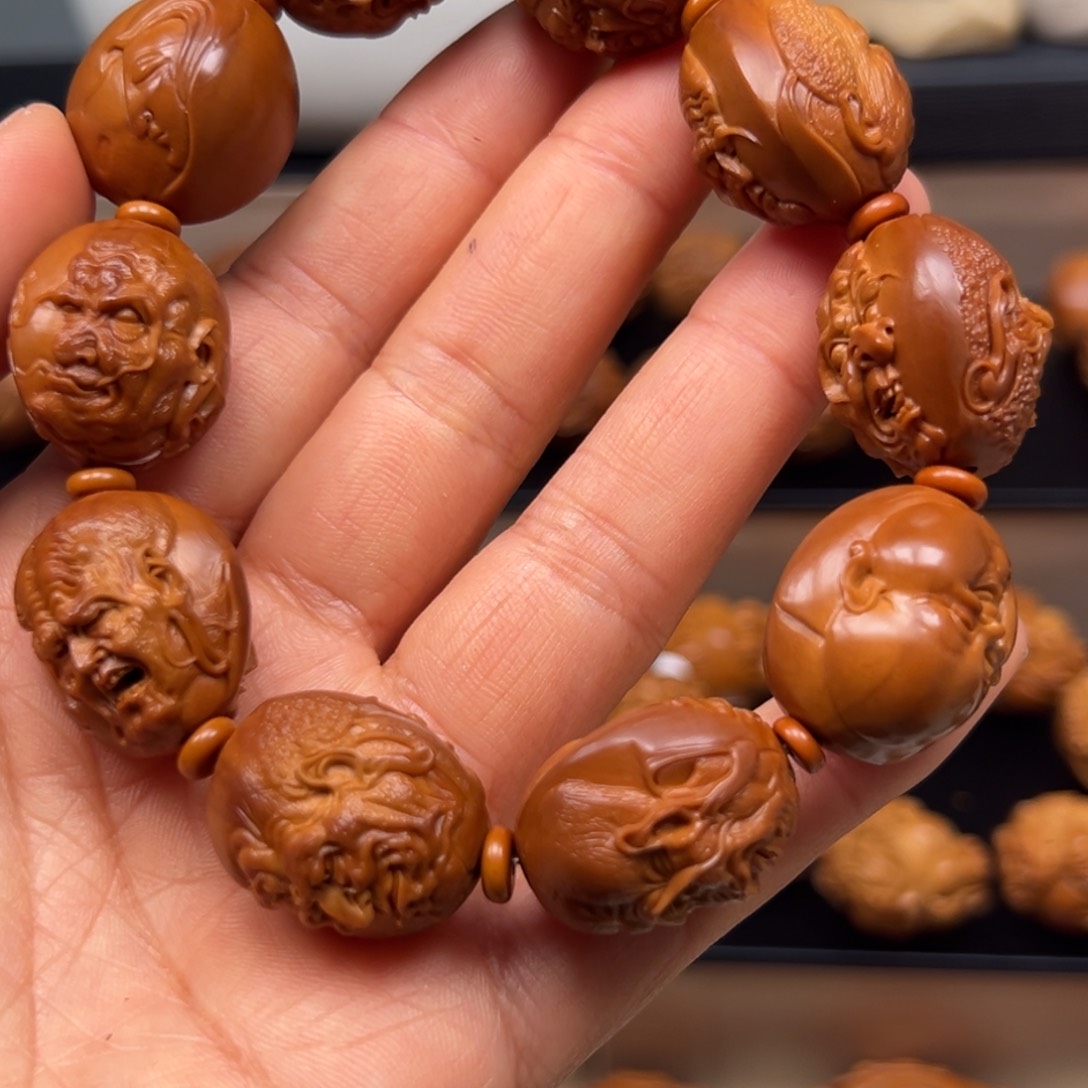 橄榄核手串/手链罗汉手串