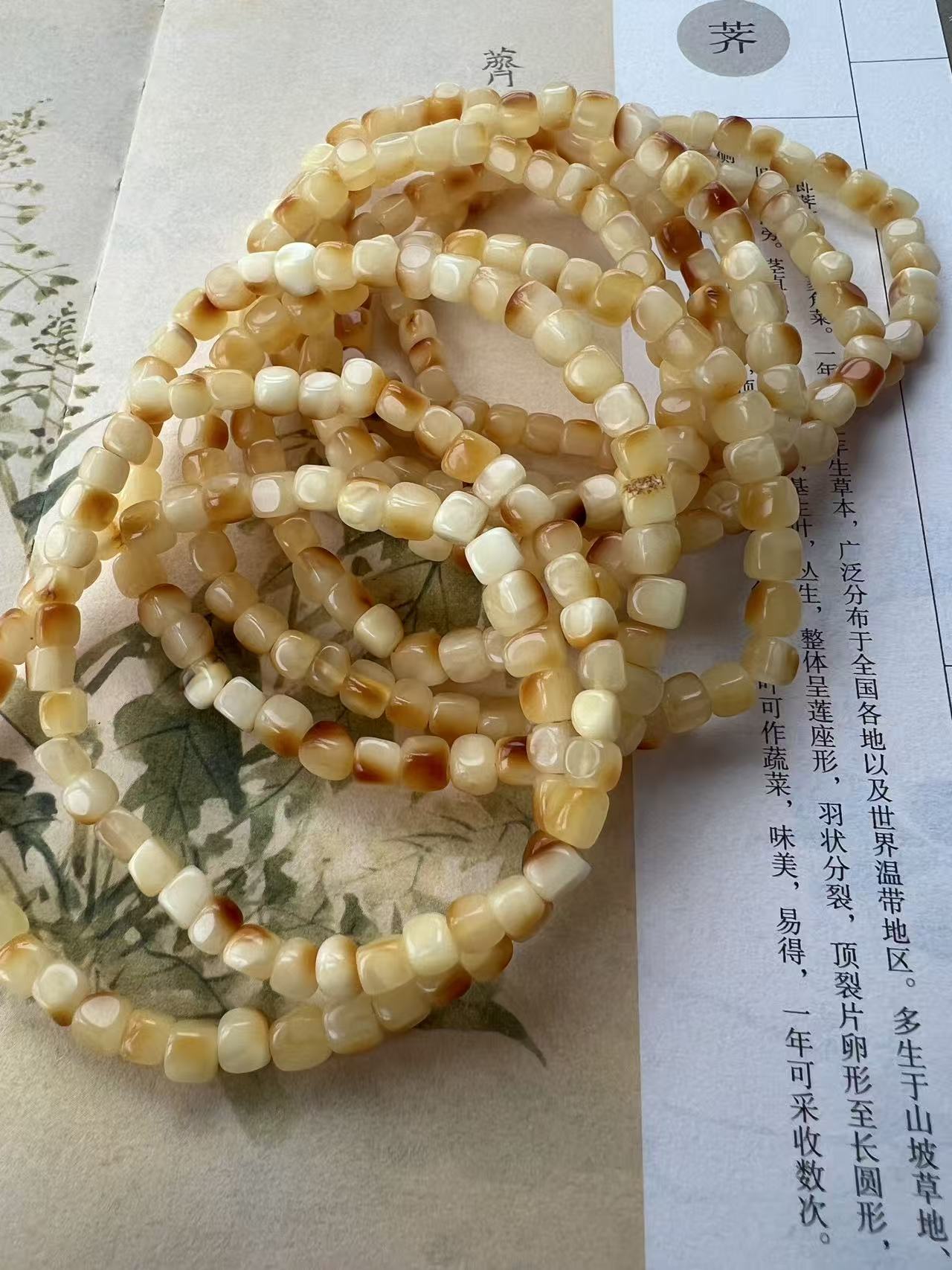 天然原矿蜜蜡方糖手串【个别微瑕】多样性发其一