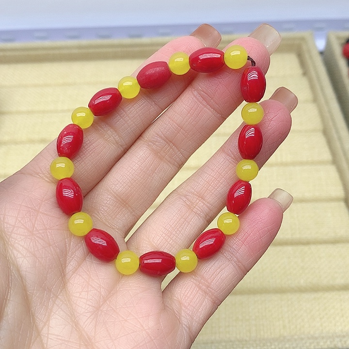 玛瑙/玉髓手链合金