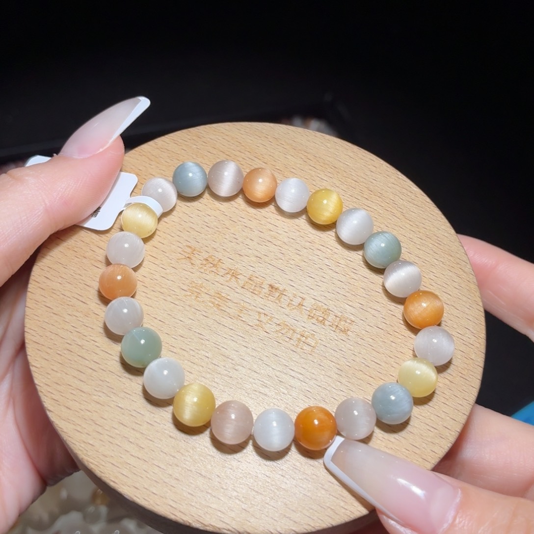 未镶嵌手链水晶153 号多样性发一w7+