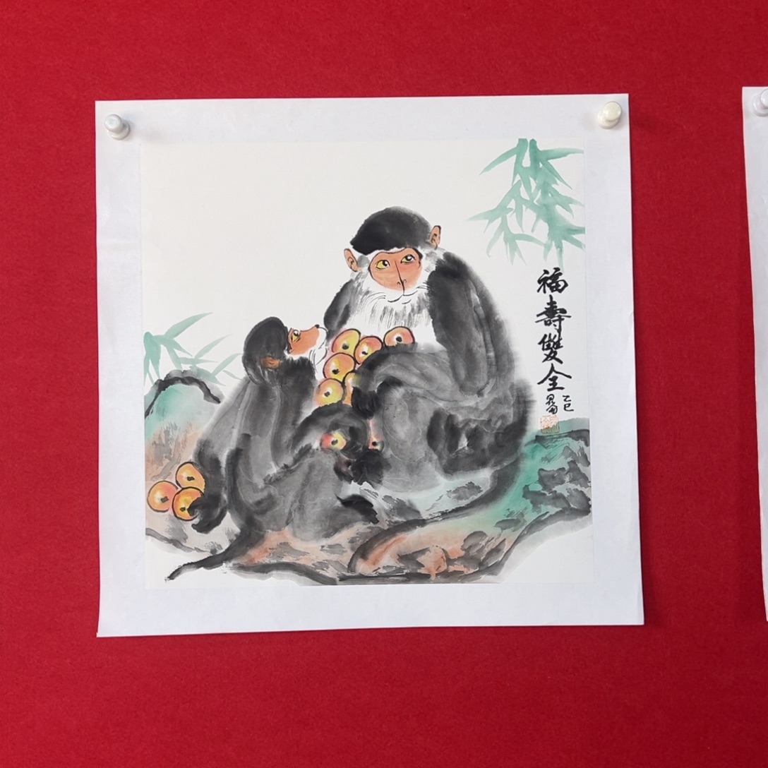 国画绘画国画作品