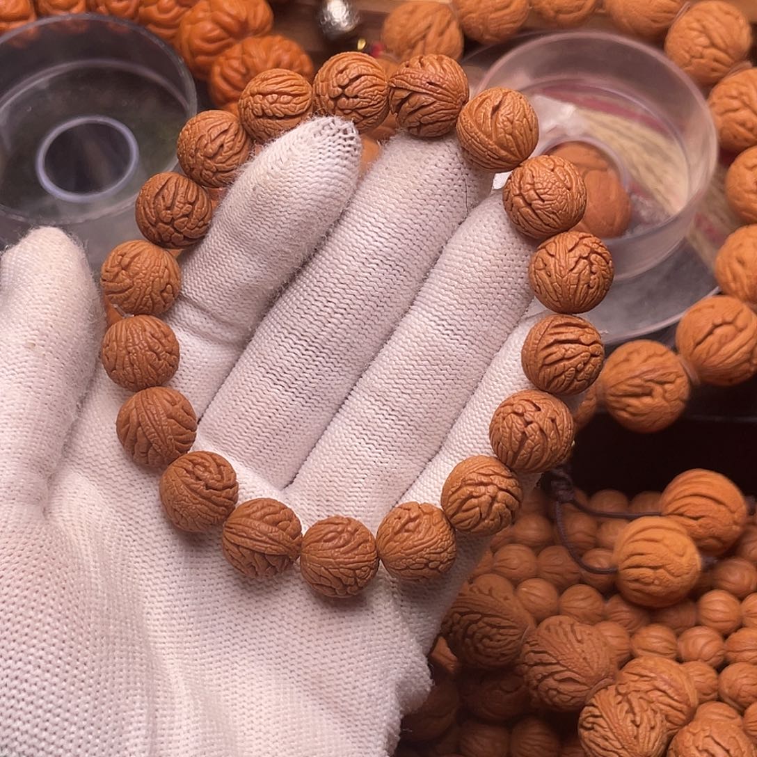 手串桃核绣球手串1.2