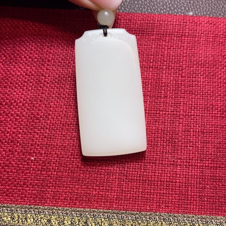 和田玉挂件未镶嵌潇***^