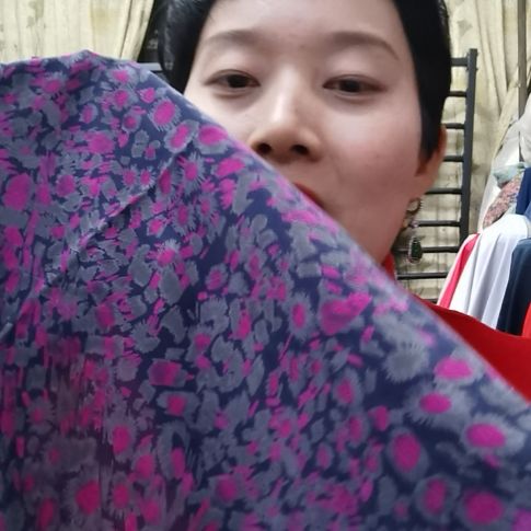 蚕丝2米重乔布料